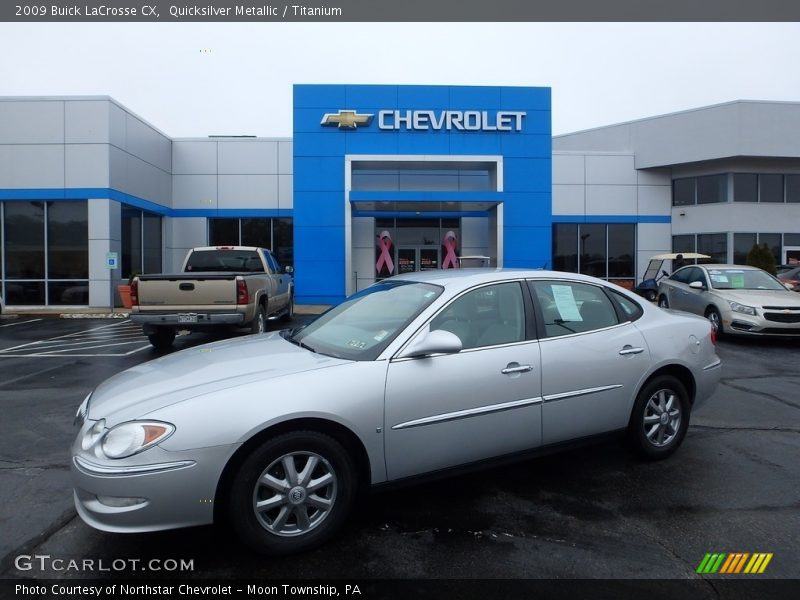 Quicksilver Metallic / Titanium 2009 Buick LaCrosse CX