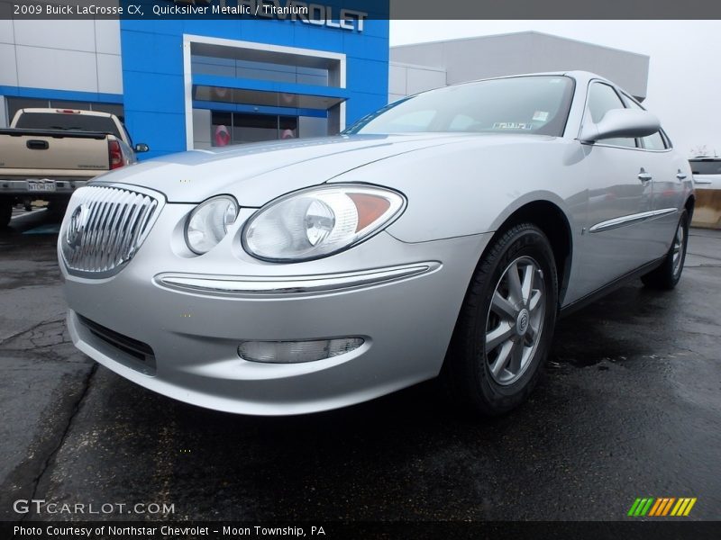 Quicksilver Metallic / Titanium 2009 Buick LaCrosse CX