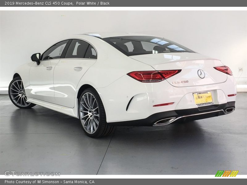 Polar White / Black 2019 Mercedes-Benz CLS 450 Coupe