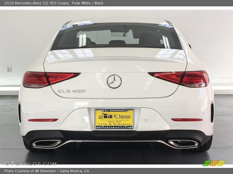 Polar White / Black 2019 Mercedes-Benz CLS 450 Coupe