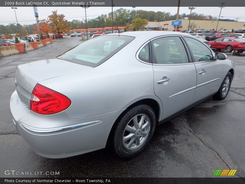 Quicksilver Metallic / Titanium 2009 Buick LaCrosse CX