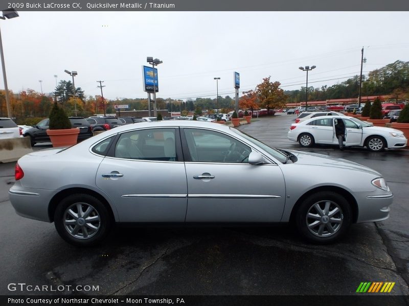 Quicksilver Metallic / Titanium 2009 Buick LaCrosse CX