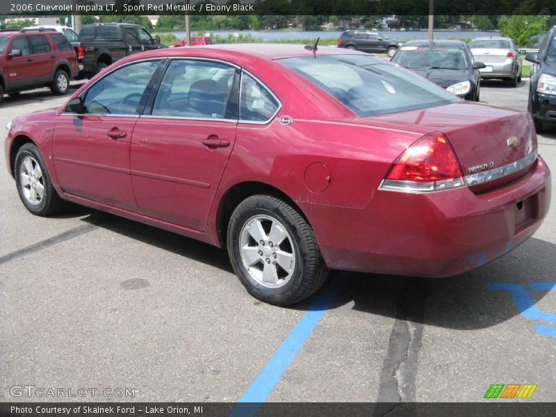 Sport Red Metallic / Ebony Black 2006 Chevrolet Impala LT
