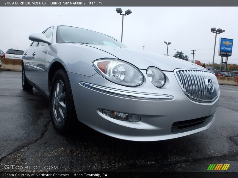 Quicksilver Metallic / Titanium 2009 Buick LaCrosse CX