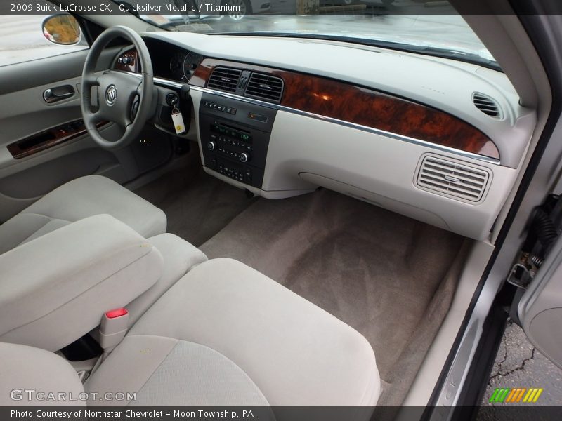 Quicksilver Metallic / Titanium 2009 Buick LaCrosse CX