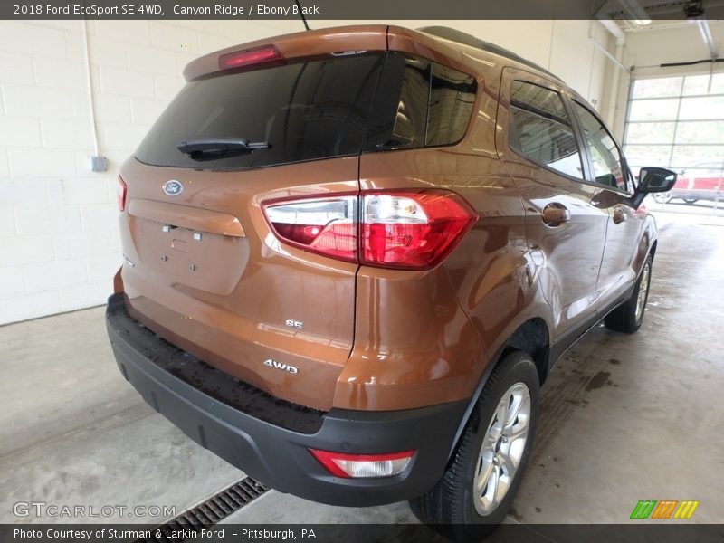 Canyon Ridge / Ebony Black 2018 Ford EcoSport SE 4WD