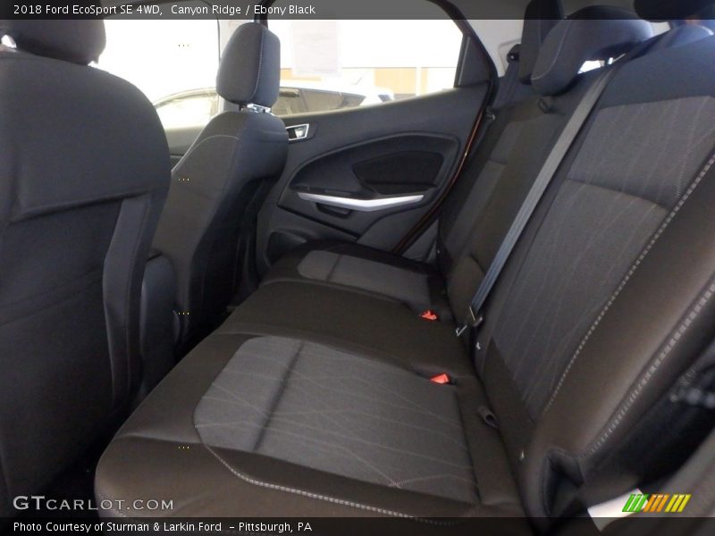 Canyon Ridge / Ebony Black 2018 Ford EcoSport SE 4WD