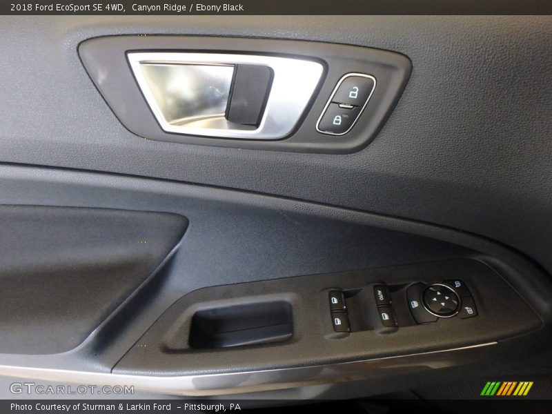 Canyon Ridge / Ebony Black 2018 Ford EcoSport SE 4WD