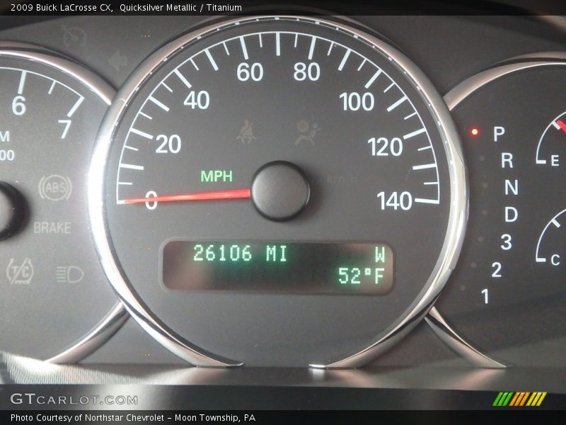 Quicksilver Metallic / Titanium 2009 Buick LaCrosse CX