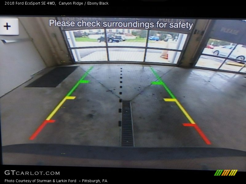 Canyon Ridge / Ebony Black 2018 Ford EcoSport SE 4WD