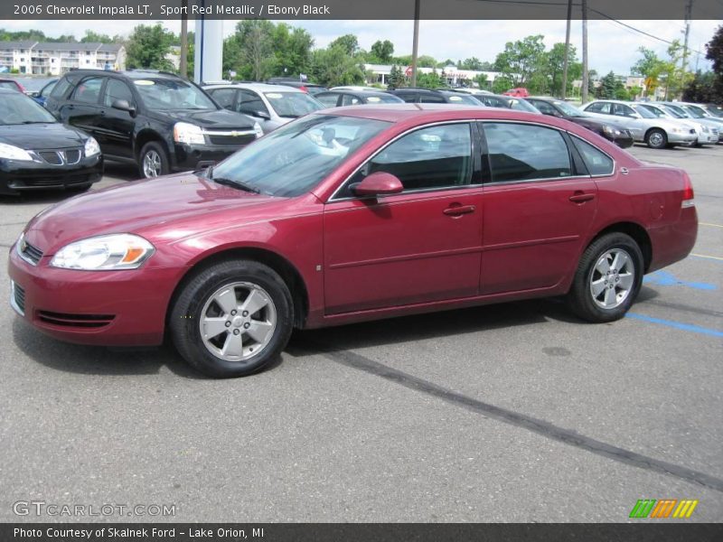 Sport Red Metallic / Ebony Black 2006 Chevrolet Impala LT