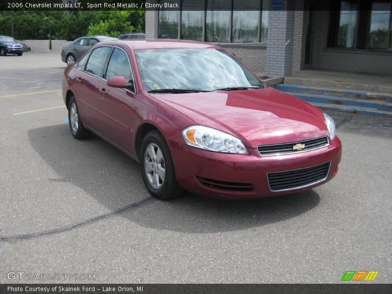 Sport Red Metallic / Ebony Black 2006 Chevrolet Impala LT