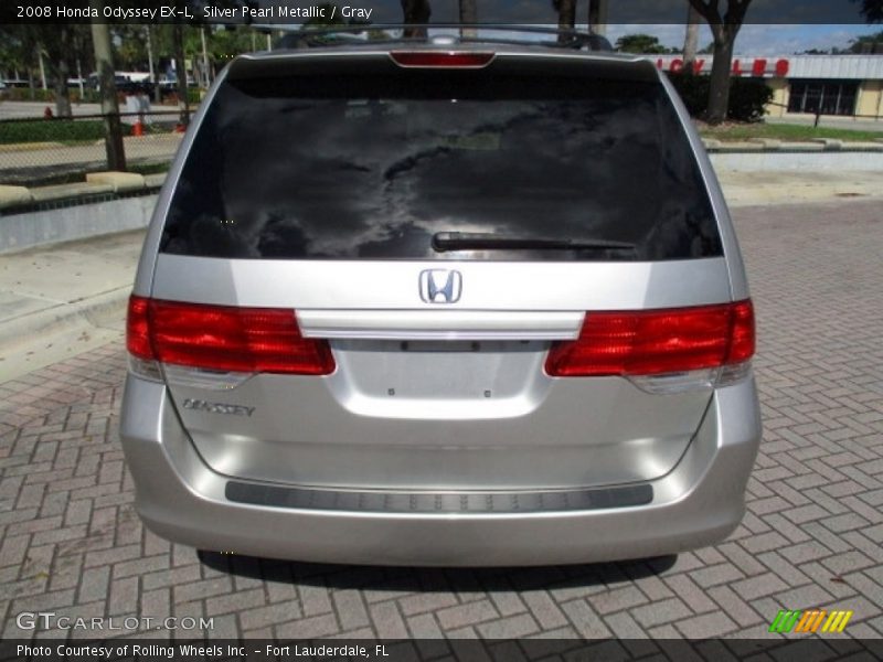 Silver Pearl Metallic / Gray 2008 Honda Odyssey EX-L