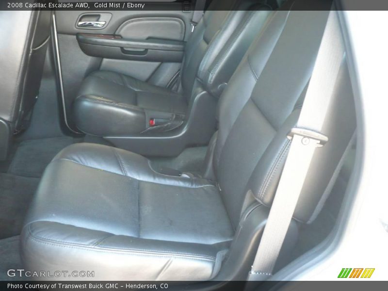 Gold Mist / Ebony 2008 Cadillac Escalade AWD