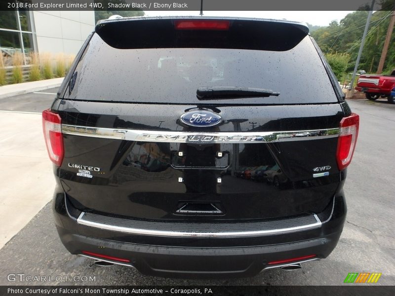 Shadow Black / Ebony Black 2018 Ford Explorer Limited 4WD