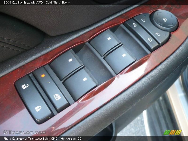 Gold Mist / Ebony 2008 Cadillac Escalade AWD