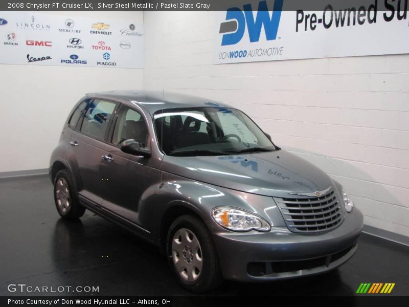 Silver Steel Metallic / Pastel Slate Gray 2008 Chrysler PT Cruiser LX