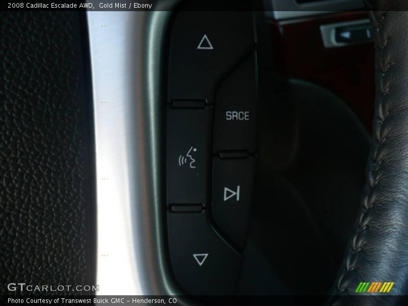 Gold Mist / Ebony 2008 Cadillac Escalade AWD