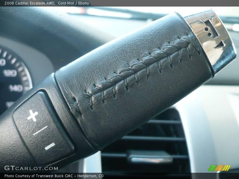 Gold Mist / Ebony 2008 Cadillac Escalade AWD