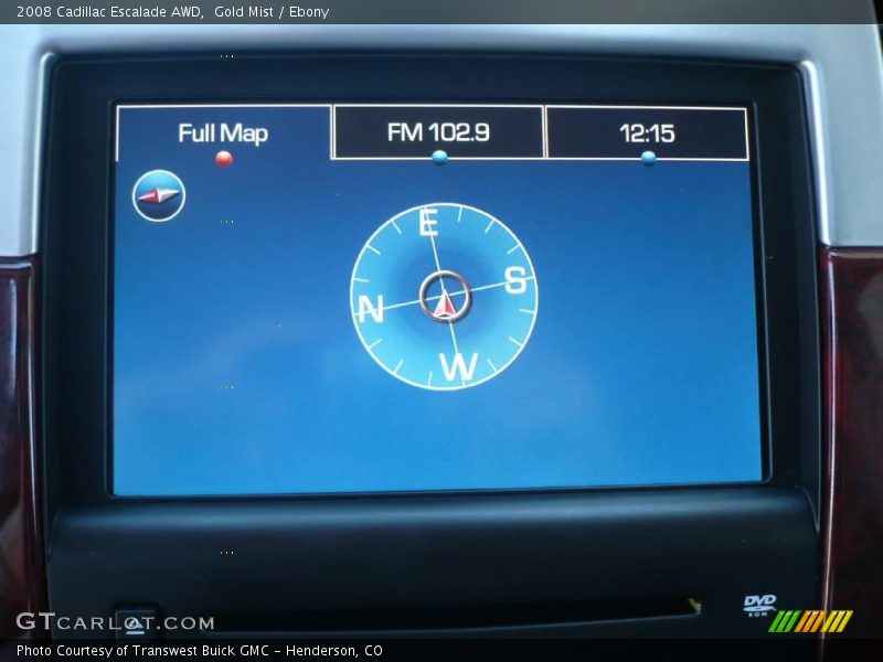 Gold Mist / Ebony 2008 Cadillac Escalade AWD