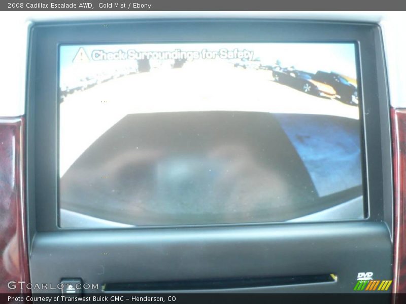 Gold Mist / Ebony 2008 Cadillac Escalade AWD