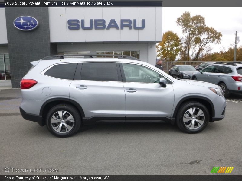 Ice Silver Metallic / Slate Black 2019 Subaru Ascent Premium