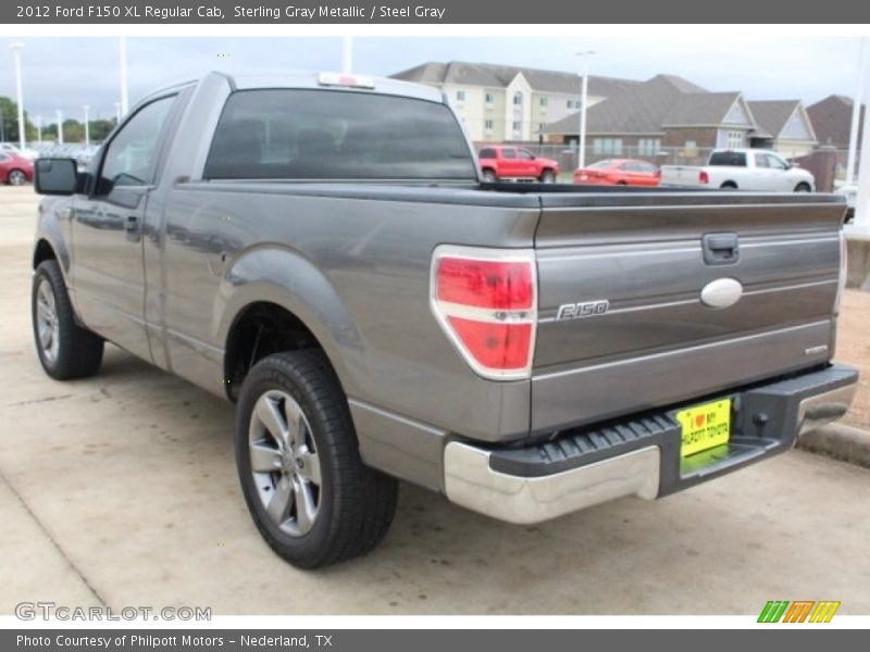Sterling Gray Metallic / Steel Gray 2012 Ford F150 XL Regular Cab