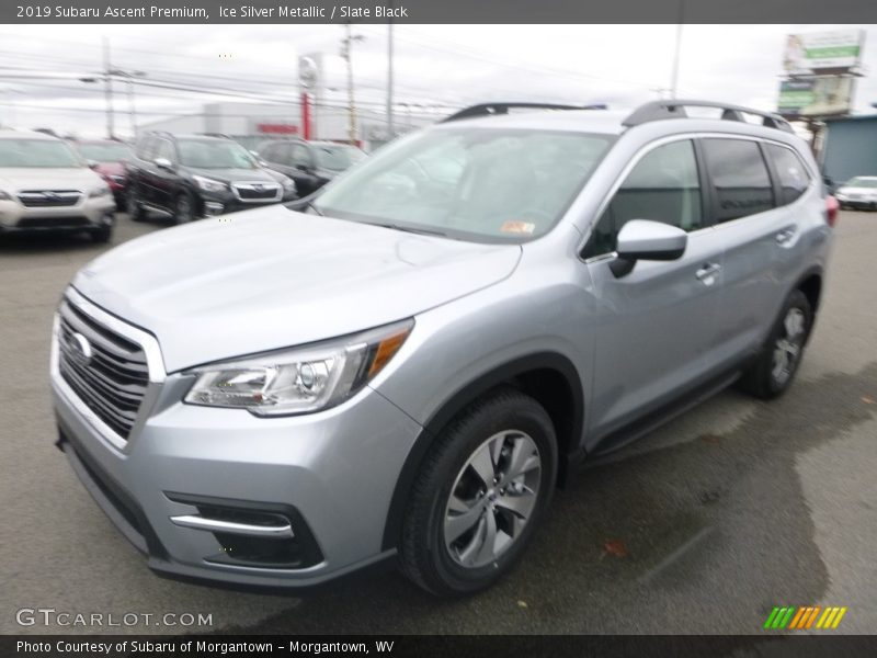 Ice Silver Metallic / Slate Black 2019 Subaru Ascent Premium