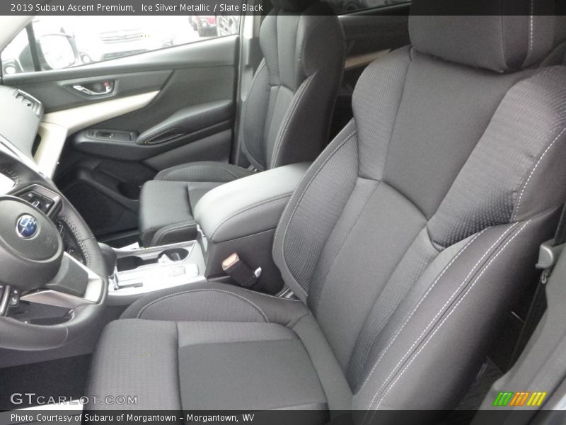 Ice Silver Metallic / Slate Black 2019 Subaru Ascent Premium