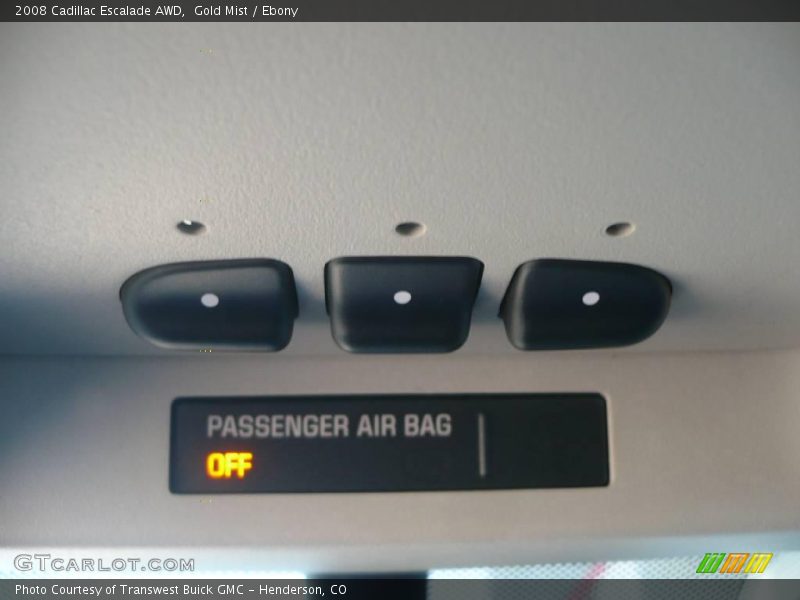 Gold Mist / Ebony 2008 Cadillac Escalade AWD