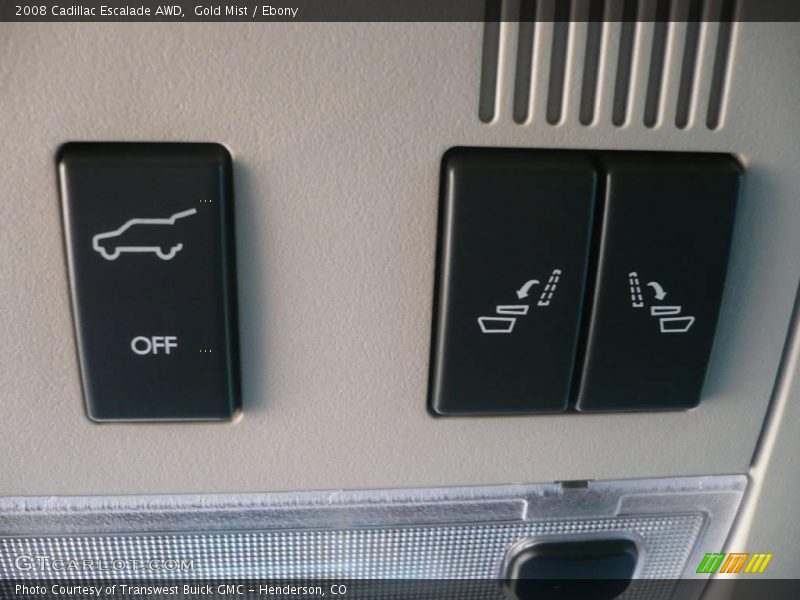 Gold Mist / Ebony 2008 Cadillac Escalade AWD