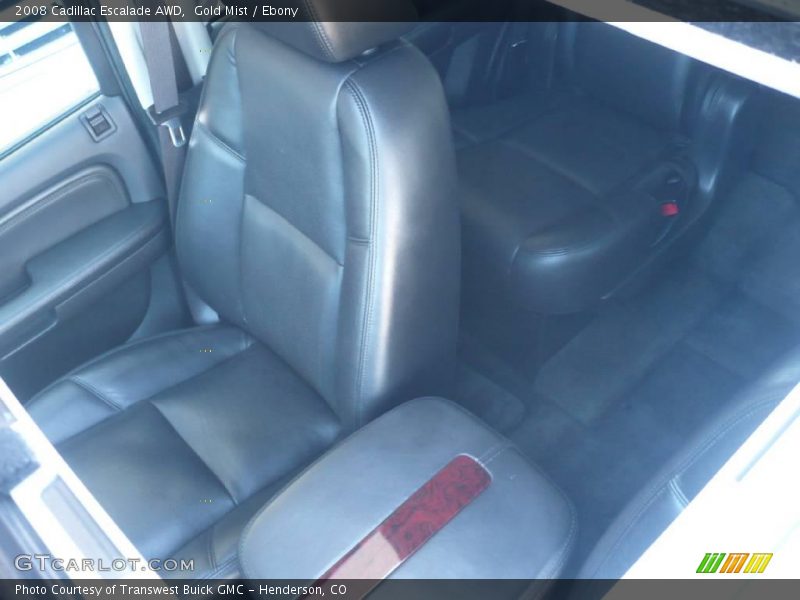 Gold Mist / Ebony 2008 Cadillac Escalade AWD