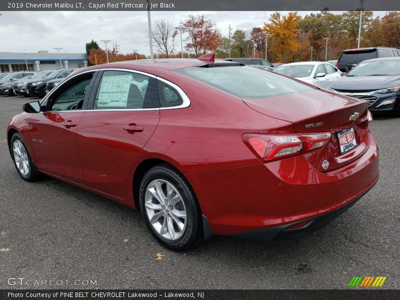 Cajun Red Tintcoat / Jet Black 2019 Chevrolet Malibu LT