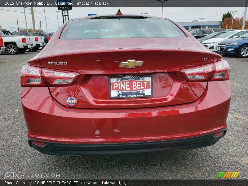 Cajun Red Tintcoat / Jet Black 2019 Chevrolet Malibu LT