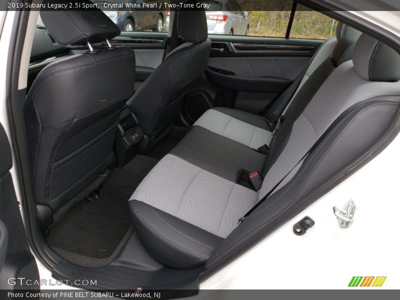 Rear Seat of 2019 Legacy 2.5i Sport