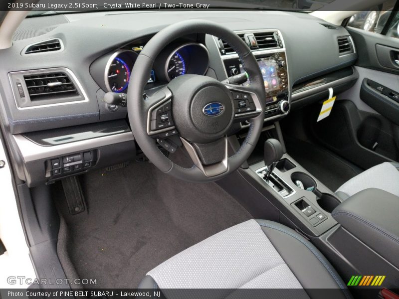  2019 Legacy 2.5i Sport Two-Tone Gray Interior