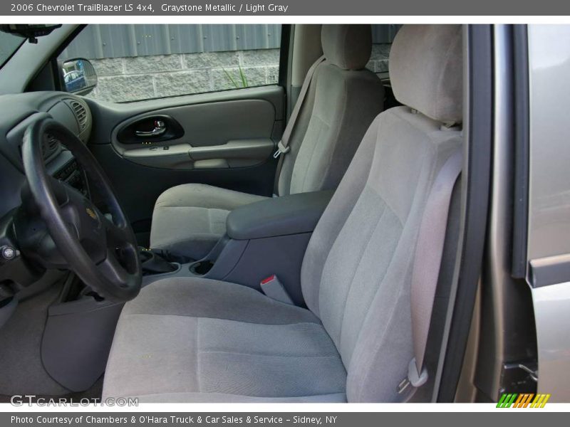 Graystone Metallic / Light Gray 2006 Chevrolet TrailBlazer LS 4x4