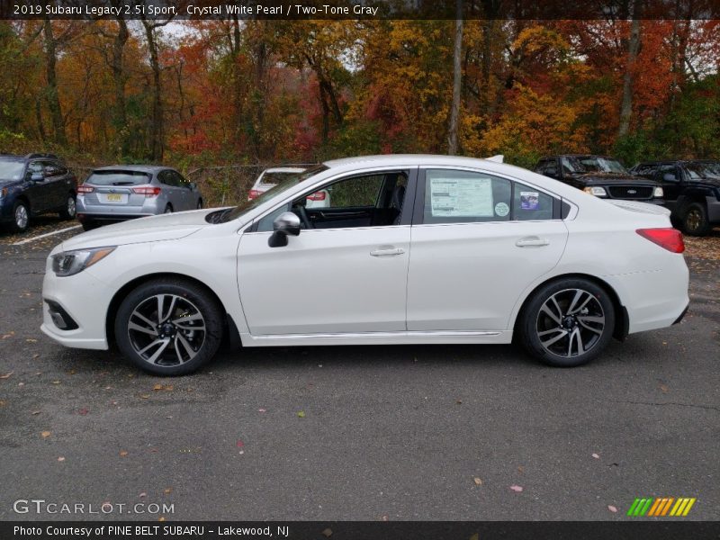  2019 Legacy 2.5i Sport Crystal White Pearl