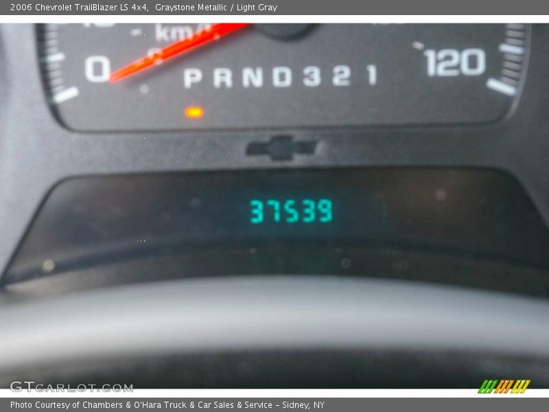 Graystone Metallic / Light Gray 2006 Chevrolet TrailBlazer LS 4x4