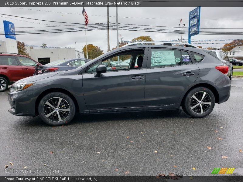 Magnetite Gray Metallic / Black 2019 Subaru Impreza 2.0i Premium 5-Door
