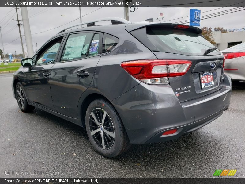Magnetite Gray Metallic / Black 2019 Subaru Impreza 2.0i Premium 5-Door
