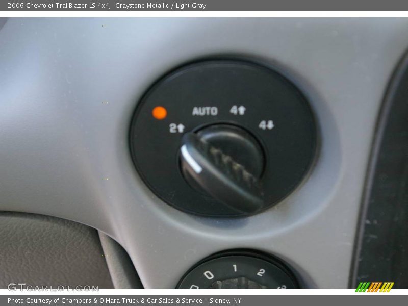 Graystone Metallic / Light Gray 2006 Chevrolet TrailBlazer LS 4x4