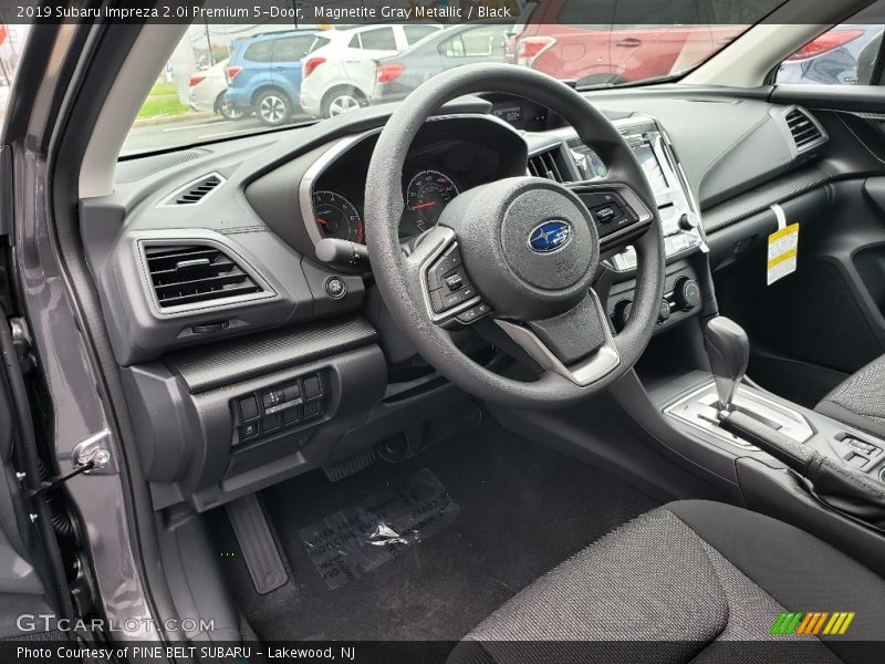 Magnetite Gray Metallic / Black 2019 Subaru Impreza 2.0i Premium 5-Door