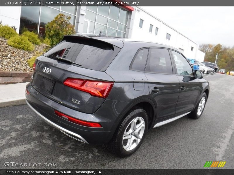 Manhattan Gray Metallic / Rock Gray 2018 Audi Q5 2.0 TFSI Premium quattro