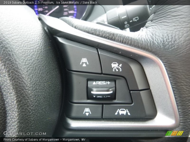 Ice Silver Metallic / Slate Black 2019 Subaru Outback 2.5i Premium