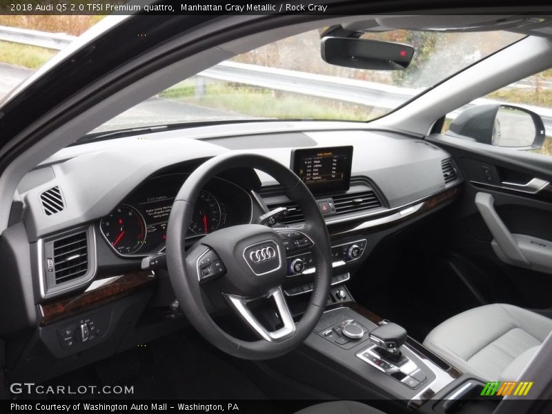 Manhattan Gray Metallic / Rock Gray 2018 Audi Q5 2.0 TFSI Premium quattro