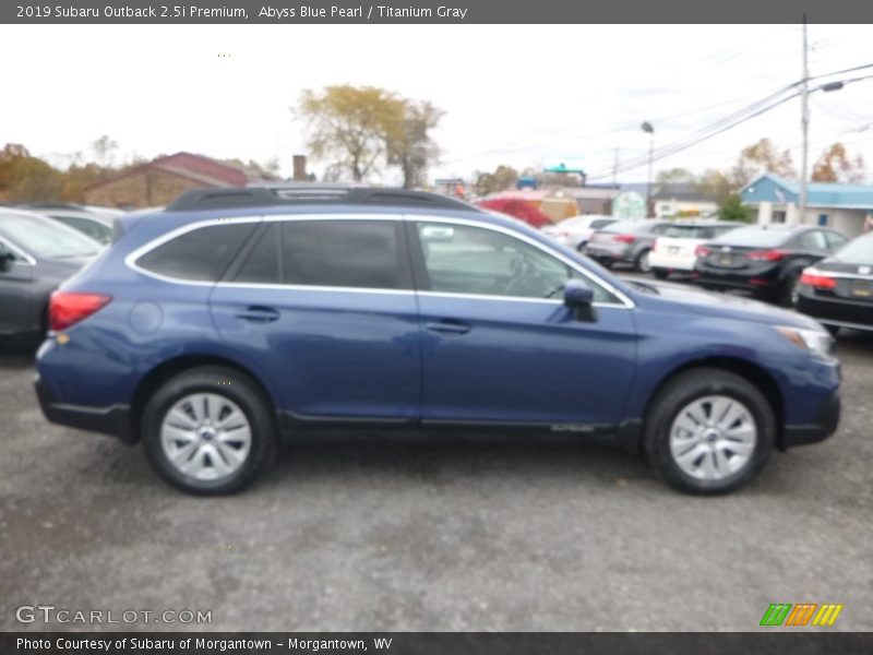Abyss Blue Pearl / Titanium Gray 2019 Subaru Outback 2.5i Premium