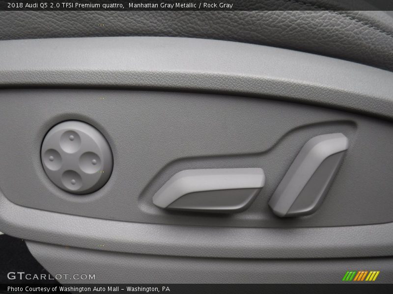 Manhattan Gray Metallic / Rock Gray 2018 Audi Q5 2.0 TFSI Premium quattro
