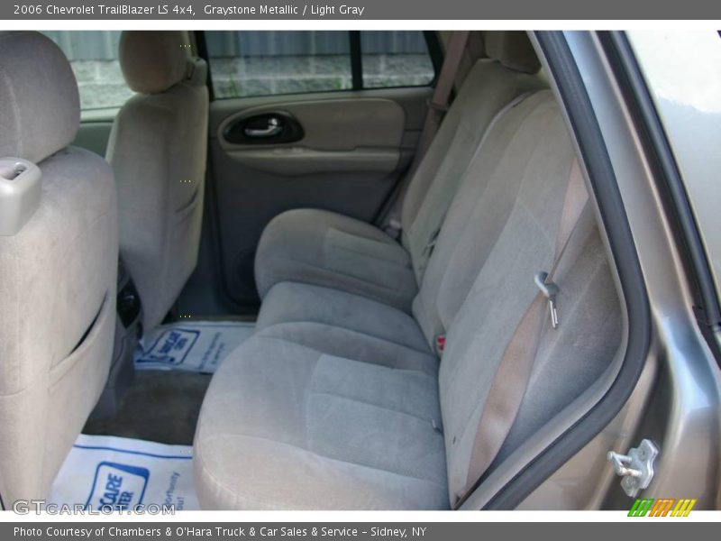 Graystone Metallic / Light Gray 2006 Chevrolet TrailBlazer LS 4x4