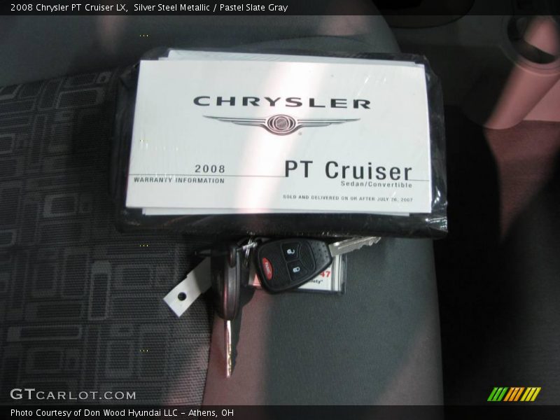 Silver Steel Metallic / Pastel Slate Gray 2008 Chrysler PT Cruiser LX